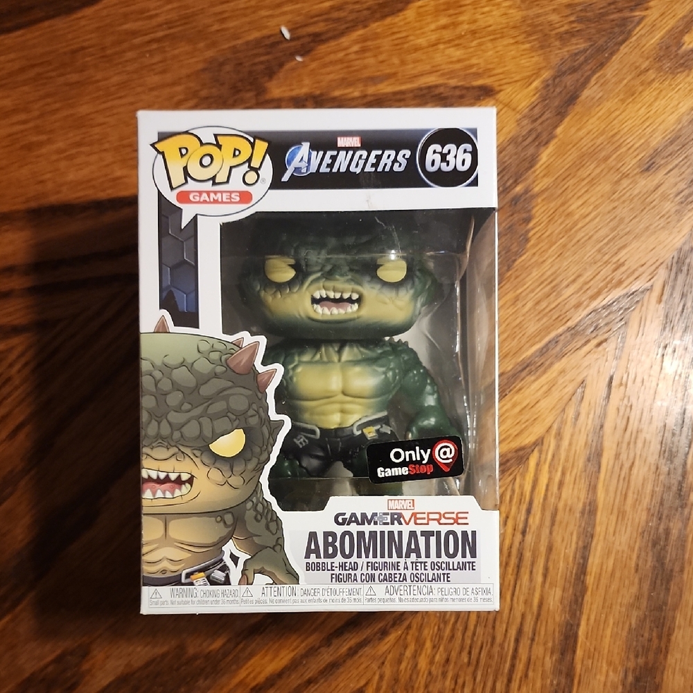 Avengers Abomination Figure NIB Funko